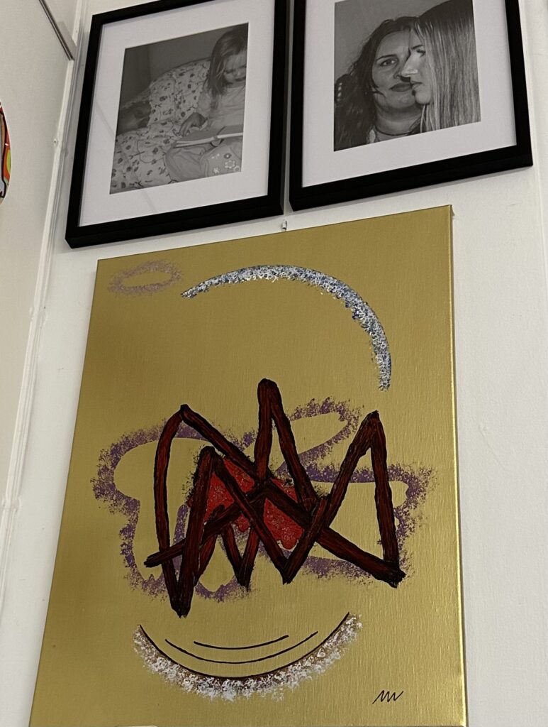 Pain's Pendulum A painting by Marcia White.

Most people experience a time in their lives when they suffer intense, "SCREAMING" pain. Often carried beneath the surface, unseen, ongoing, and deeply felt. Physical, emotional or mental: shaped by loss, illness, rejection or fear.

The artist, has considered pain as part of a larger movement. Like a pendulum, and life itself, shifting between states. Pain can be overwhelming, but it is not the whole picture, and not the whole of the motion: change remains possible. Moments, periods, and times of ease do return.

2026, Acrylic on Canvas £370. 

A3 prints on fine art paper £55. 

